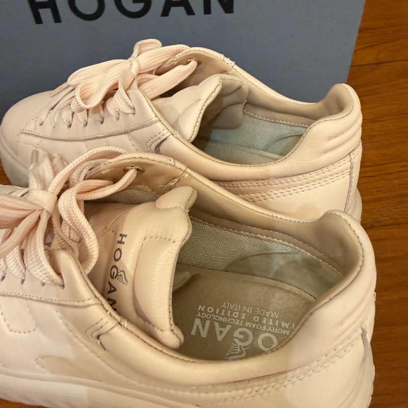 Hogan 粉色h鞋子 38-4