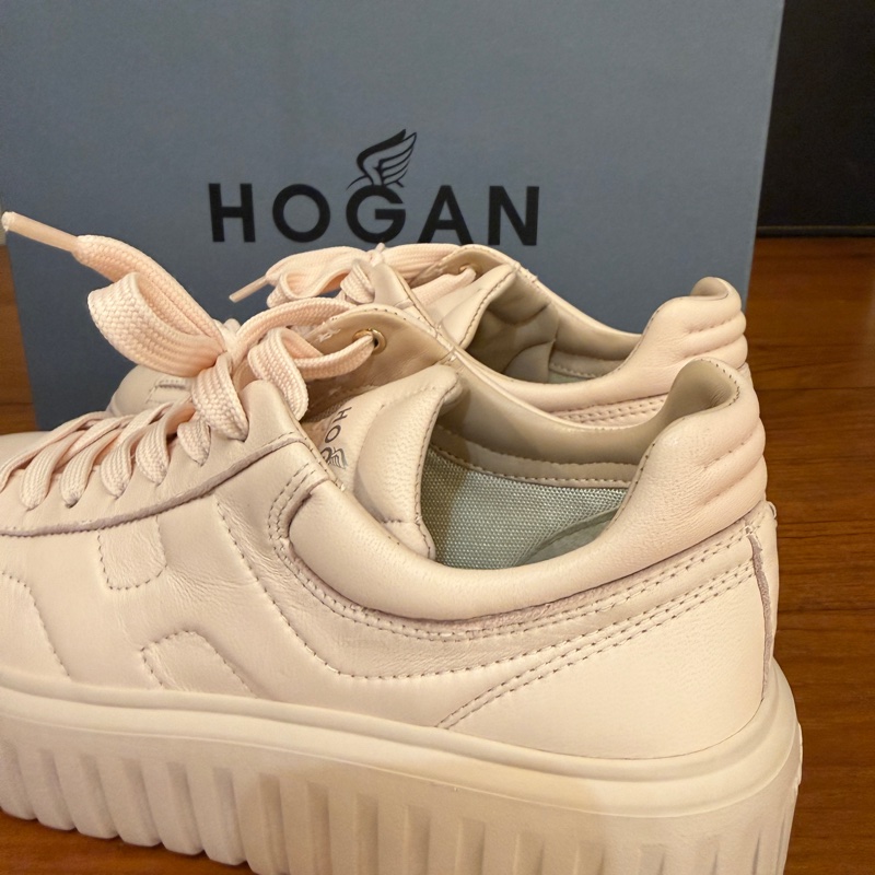 Hogan 粉色h鞋子 38-5