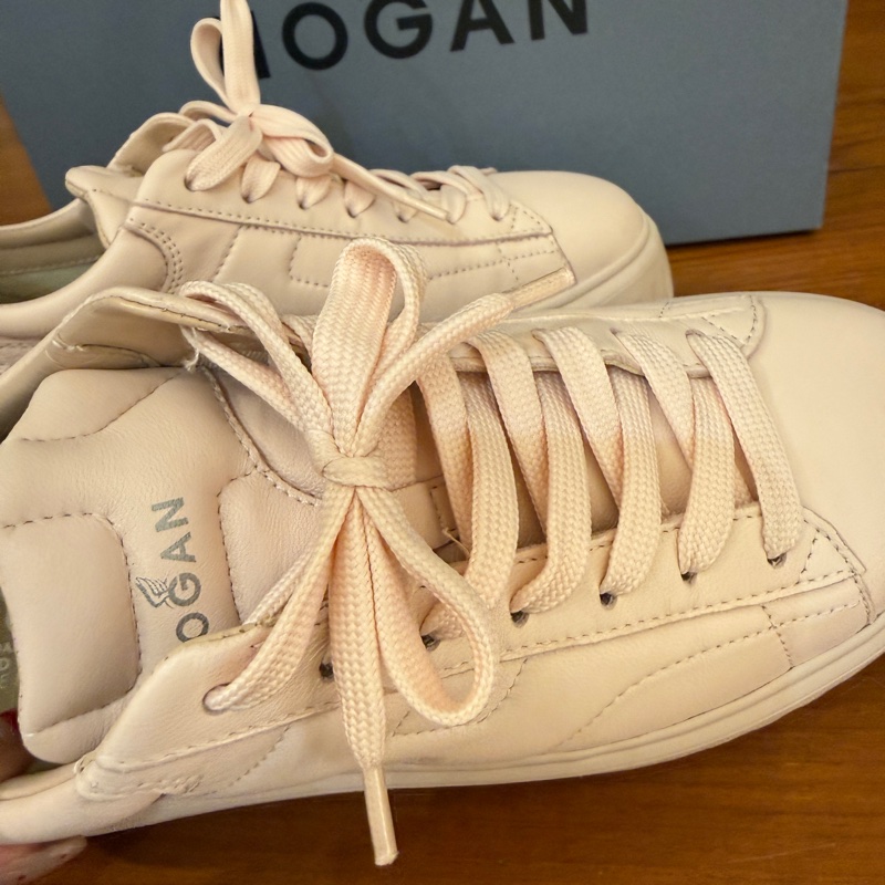 Hogan 粉色h鞋子 38-7