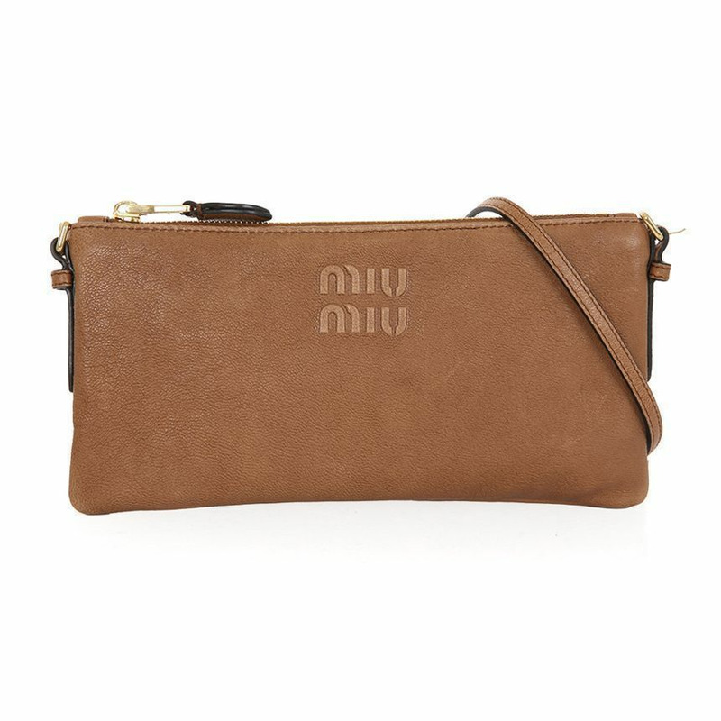 MIU MIU 納帕皮革斜背包 25FW 5NI007 AEFX F0316-0