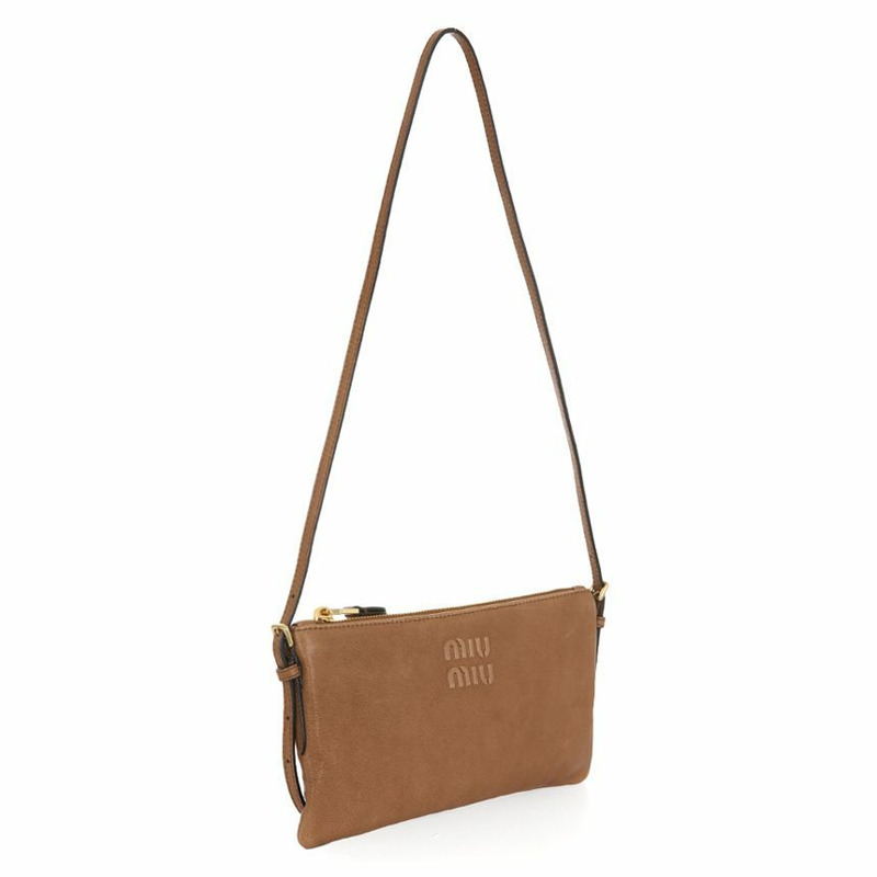 MIU MIU 納帕皮革斜背包 25FW 5NI007 AEFX F0316-3