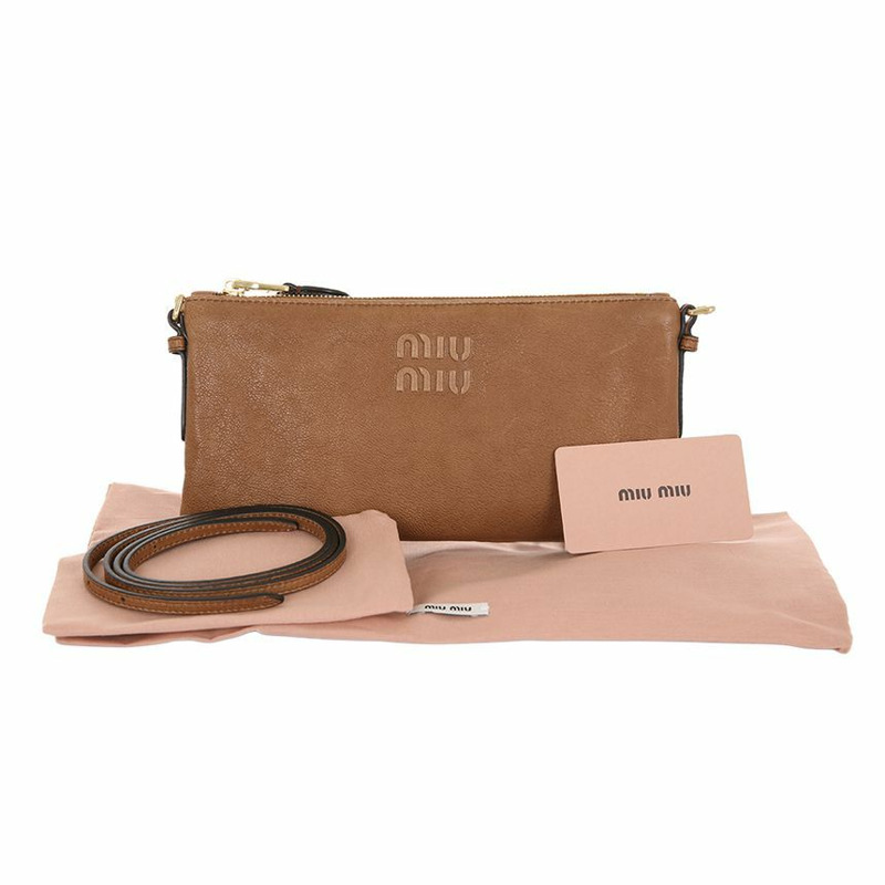 MIU MIU 納帕皮革斜背包 25FW 5NI007 AEFX F0316-9