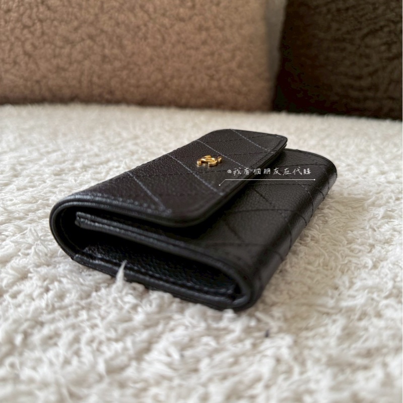《我有個朋友在代購》香奈兒山羊皮單層卡包-6
