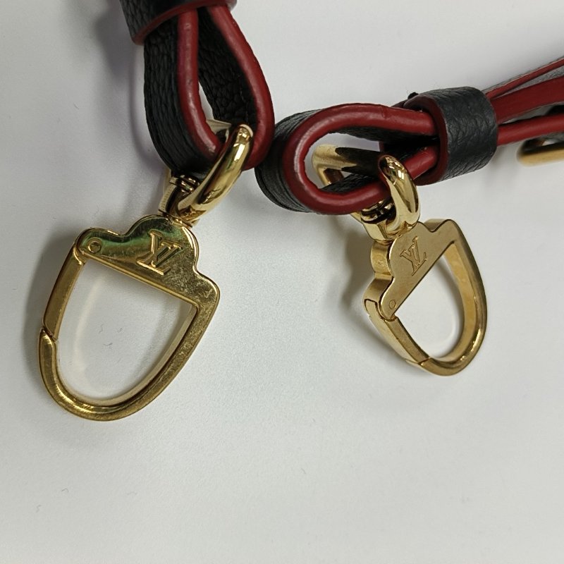 LOUIS VUITTON ASTRID黑色牛皮單肩包手提包斜挎包金色五金可拆卸肩帶-13