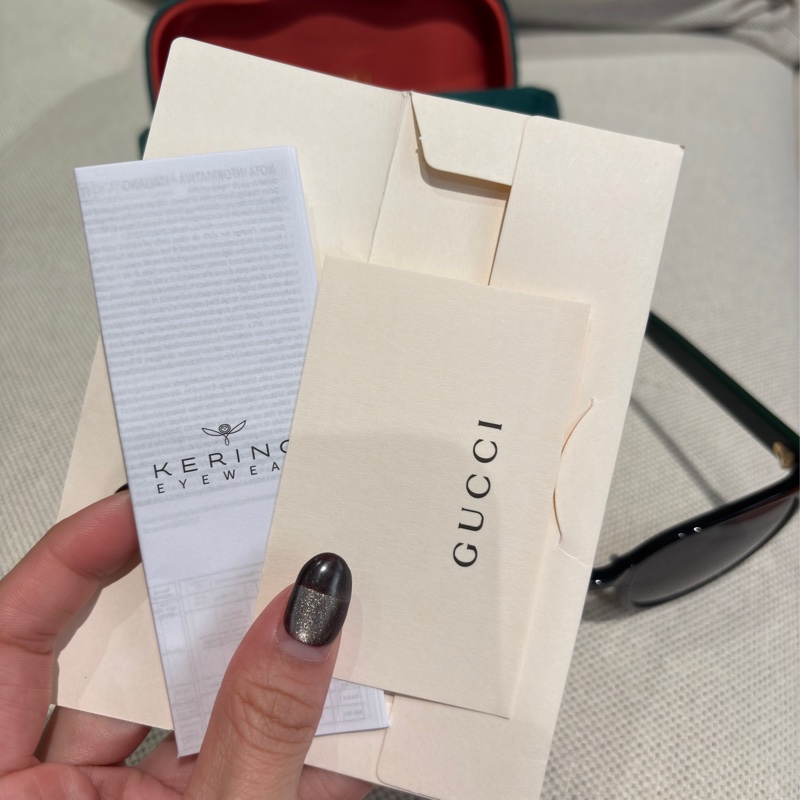 Gucci 太陽眼鏡 眼鏡店購入-9