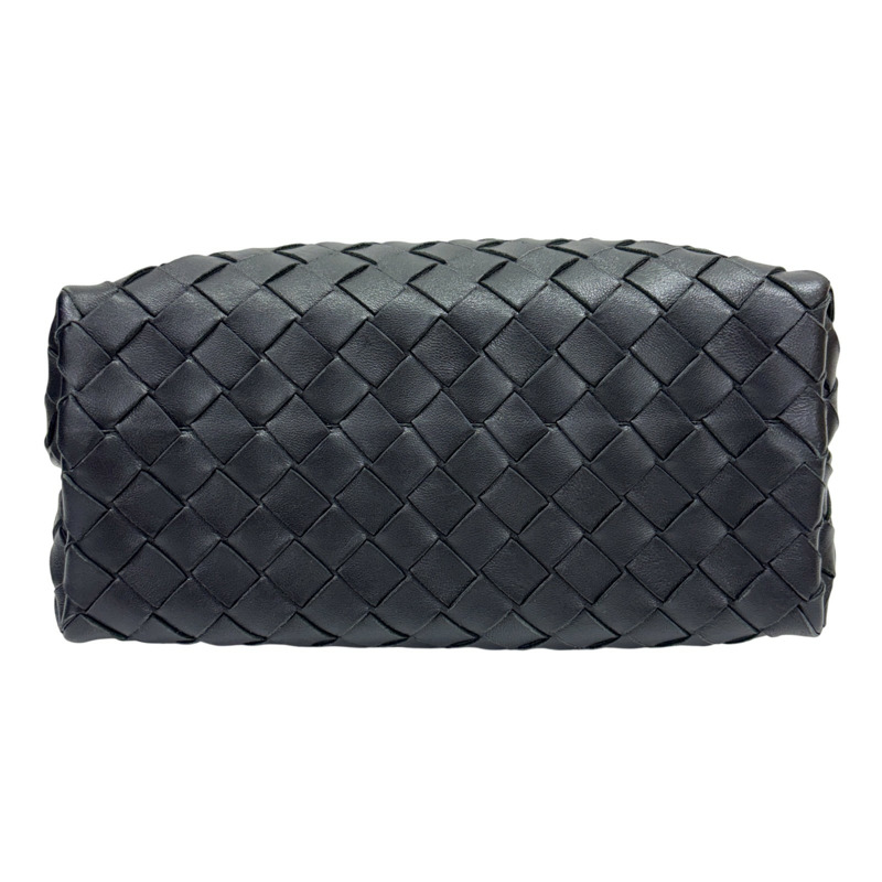 黑色 羊皮編織 Small Andiamo 兩用包【BOTTEGA VENETA BV 寶緹嘉】 766014-3