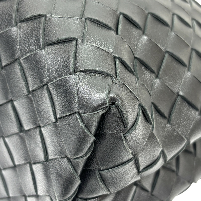 黑色 羊皮編織 Small Andiamo 兩用包【BOTTEGA VENETA BV 寶緹嘉】 766014-9