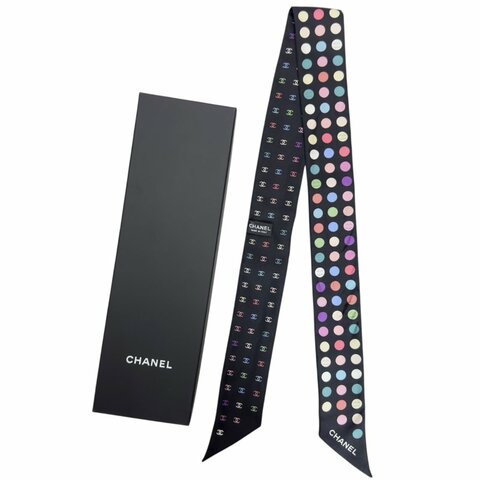 CHANEL CC Bandeau 絲巾