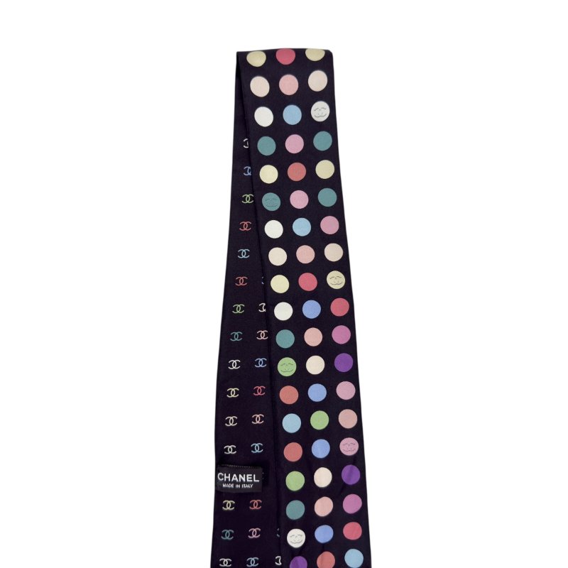 CHANEL CC Bandeau 絲巾-4