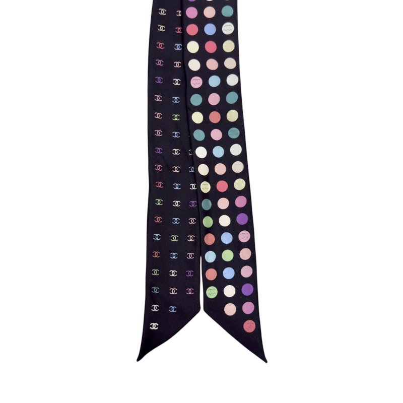 CHANEL CC Bandeau 絲巾-7