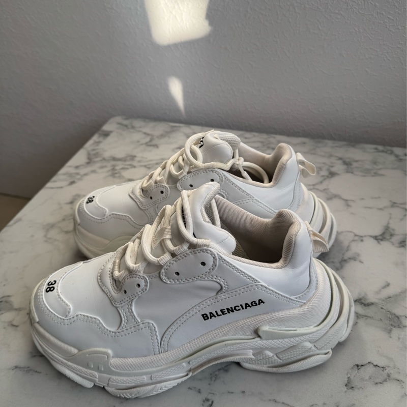 Balenciaga白色老爹鞋38號-3