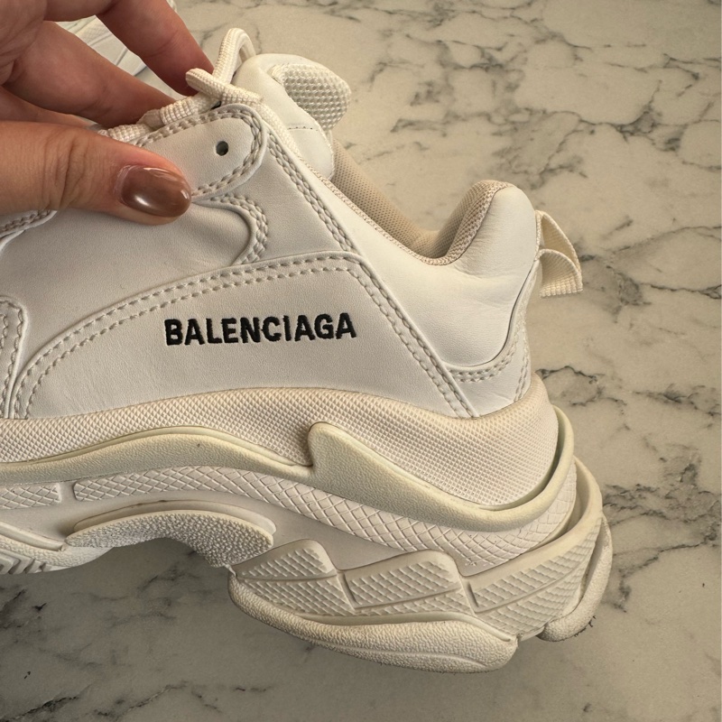 Balenciaga白色老爹鞋38號-11