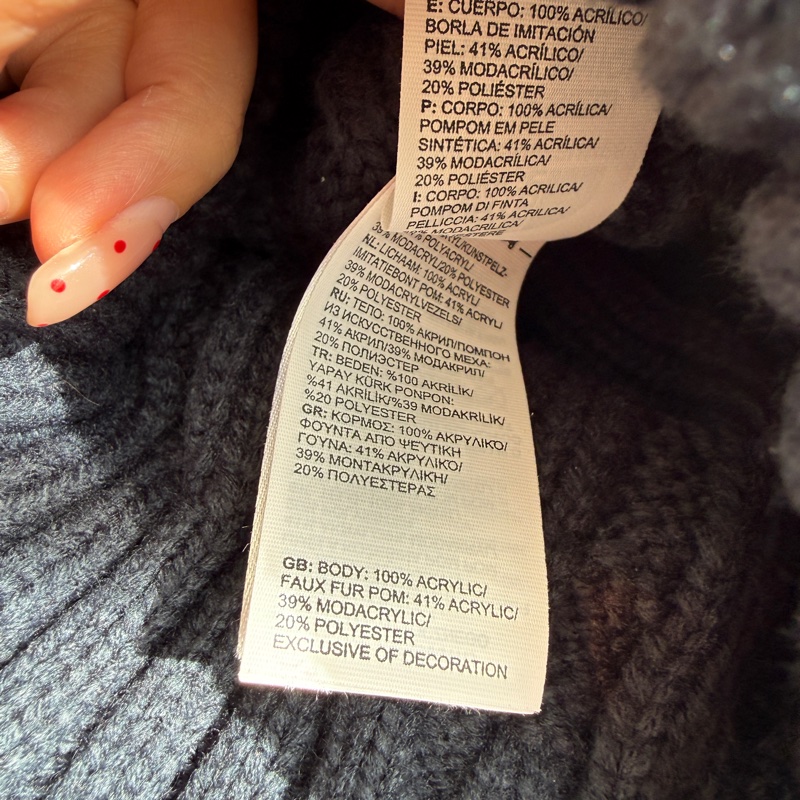 tnf北臉超可愛毛帽-4