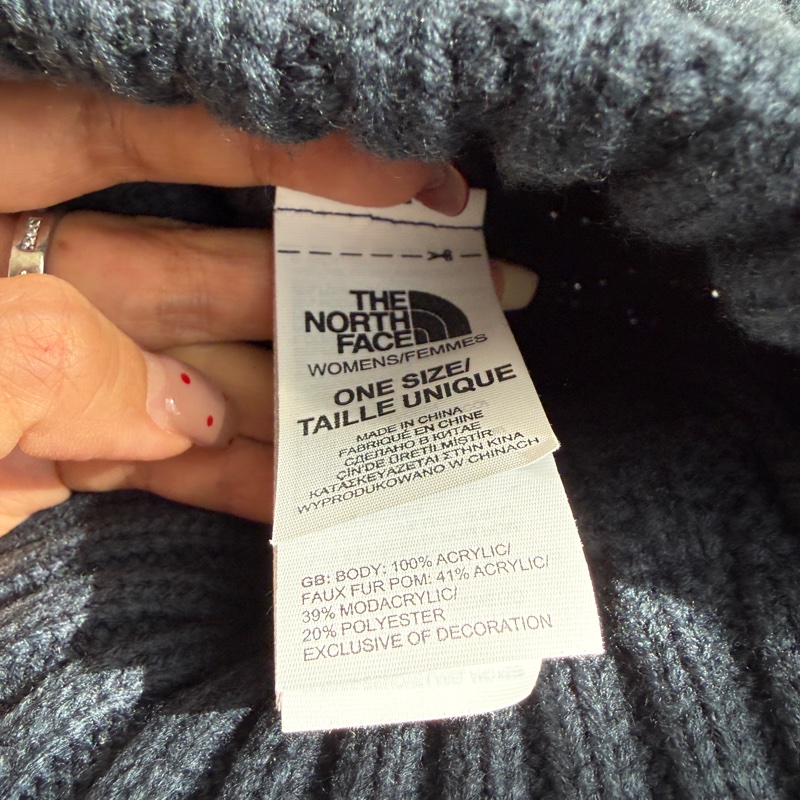 tnf北臉超可愛毛帽-5