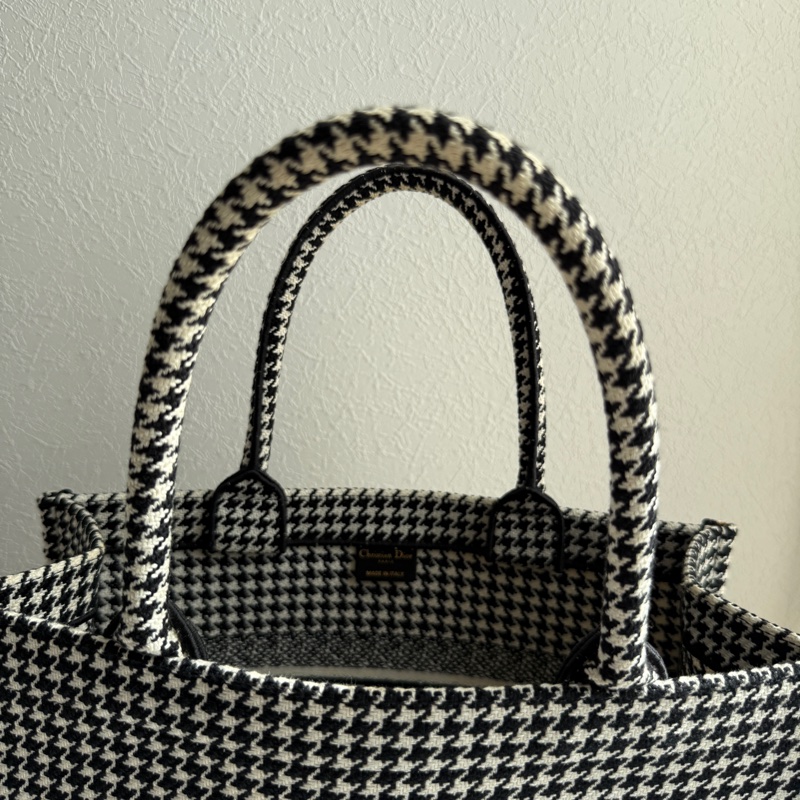 Dior 千鳥格紋托特包🥹🥹中款-3