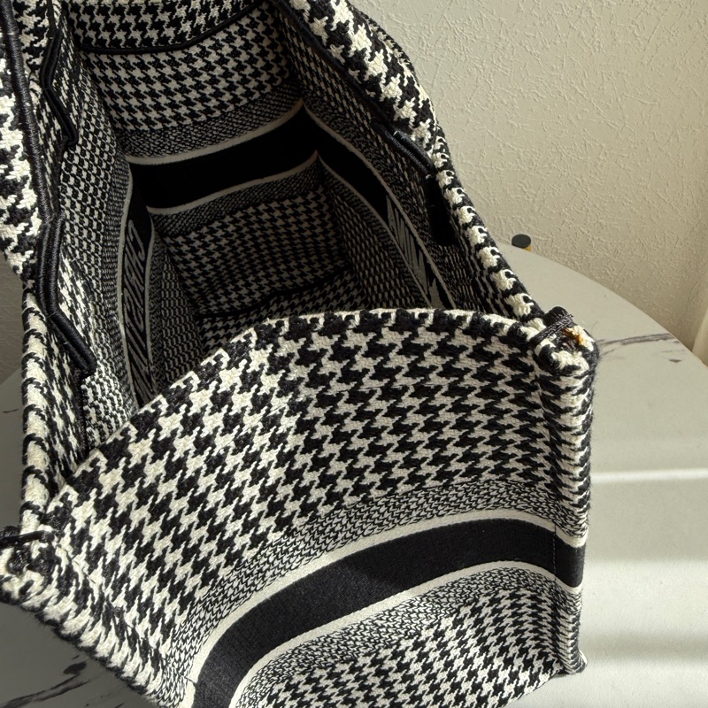 Dior 千鳥格紋托特包🥹🥹中款-7