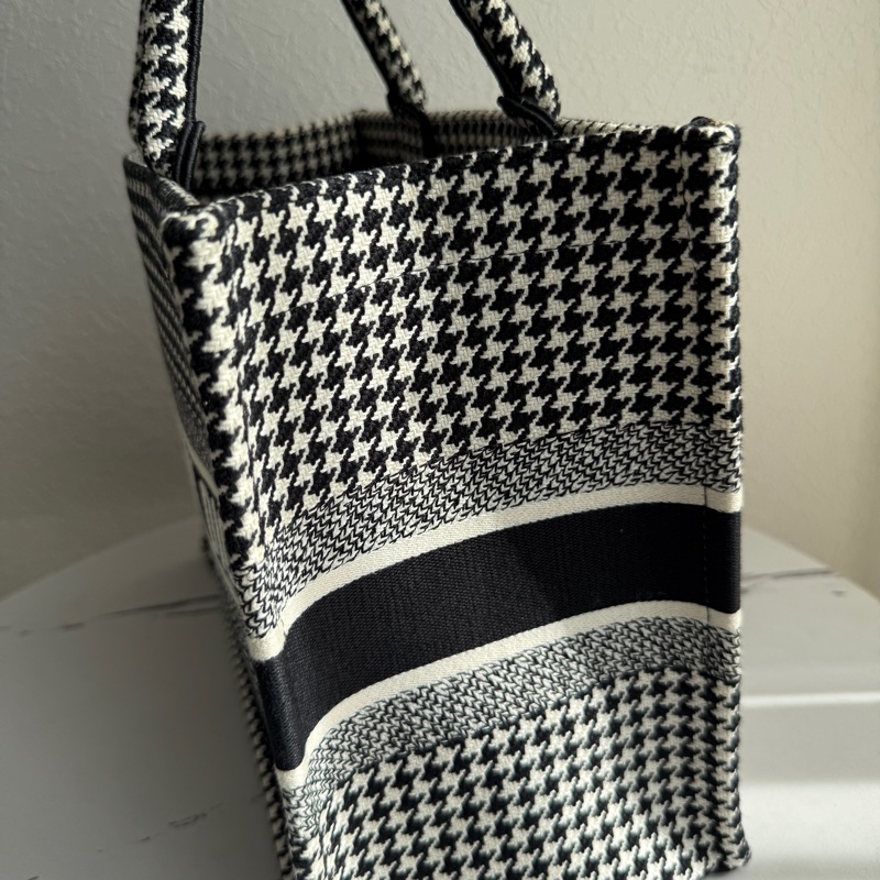 Dior 千鳥格紋托特包🥹🥹中款-8