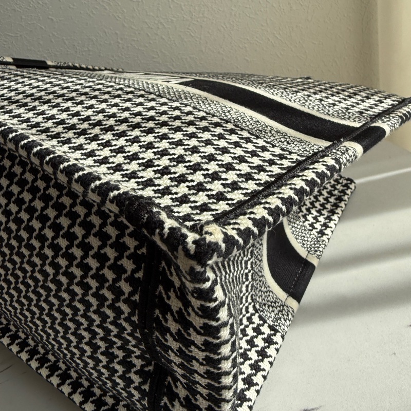 Dior 千鳥格紋托特包🥹🥹中款-11