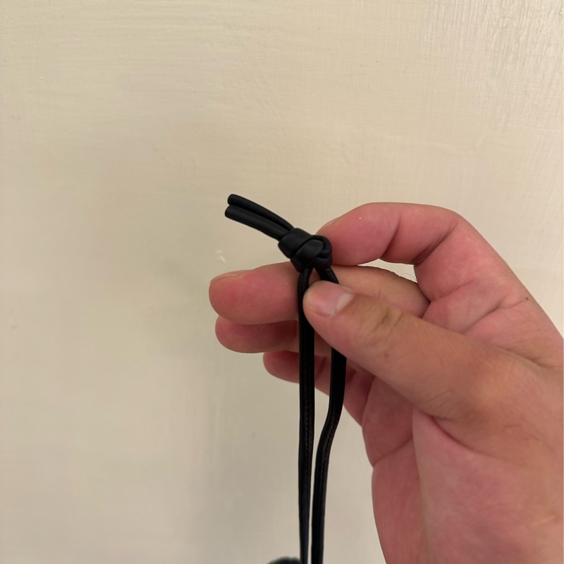 BV黑編織小狗吊飾-7