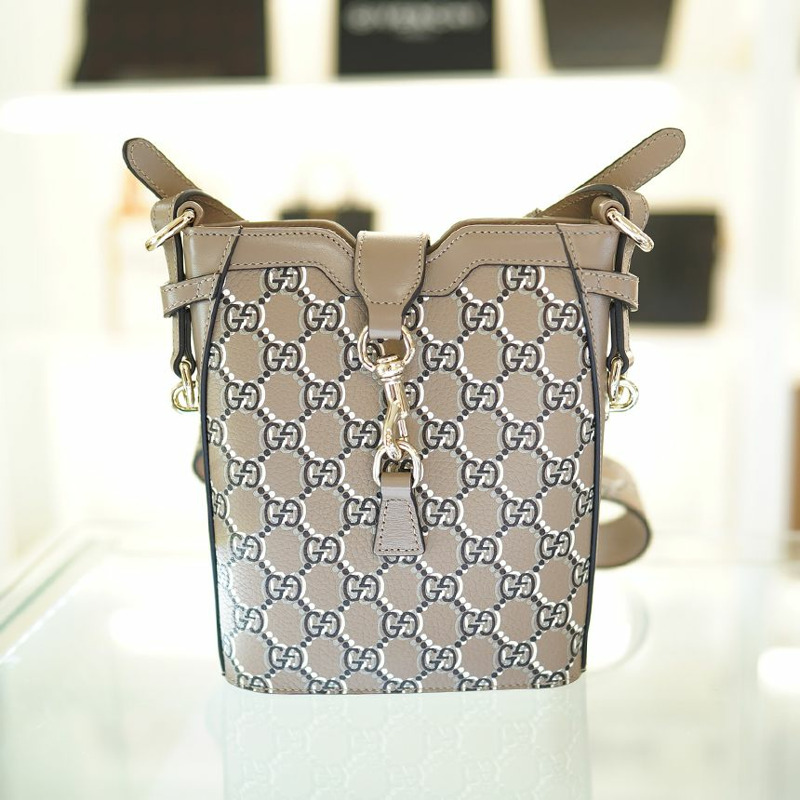 GUCCI GG Shadow迷你水桶肩背包 782919 AADQ6 8647-2