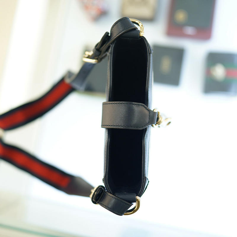 GUCCI 小號單肩包 海軍藍帆布 782919 FADAC 8559-11