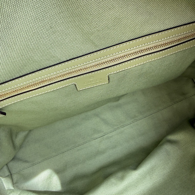 Gucci 牛油果綠超級好看的肩背包垂垂度很漂亮-10