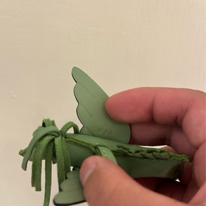 HERMES牛油果綠小馬吊飾-4