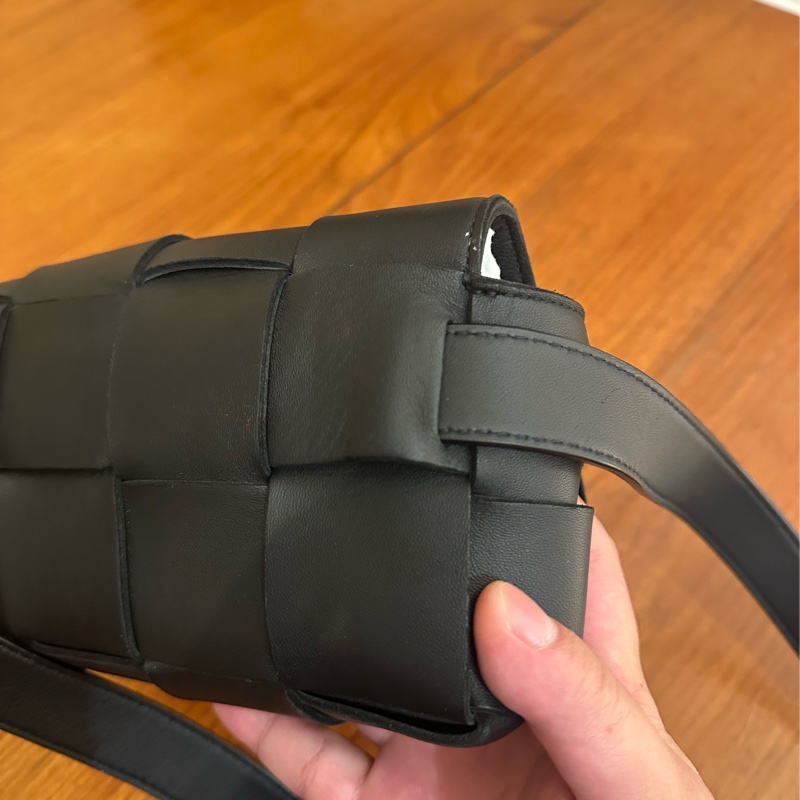 BV 黑2*4橫式腰包斜背包-13