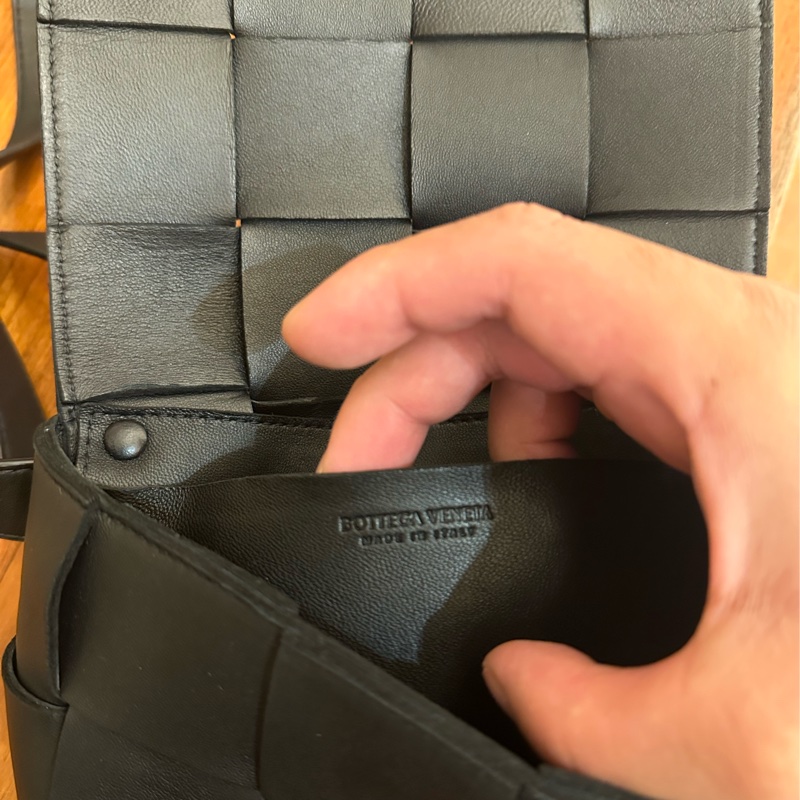 BV 黑2*4橫式腰包斜背包-15