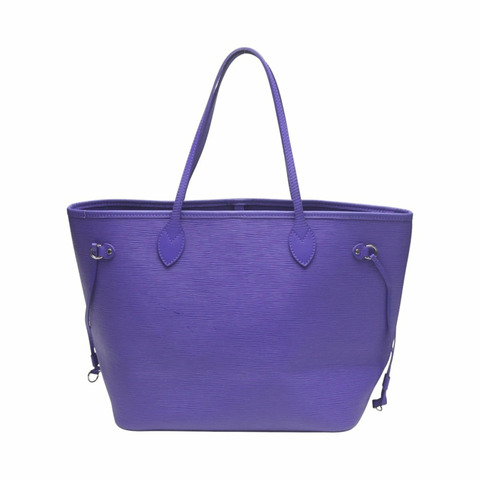 路易威登 Epi Neverfull MM 皮革手提包/單肩背包 M40883 無花果