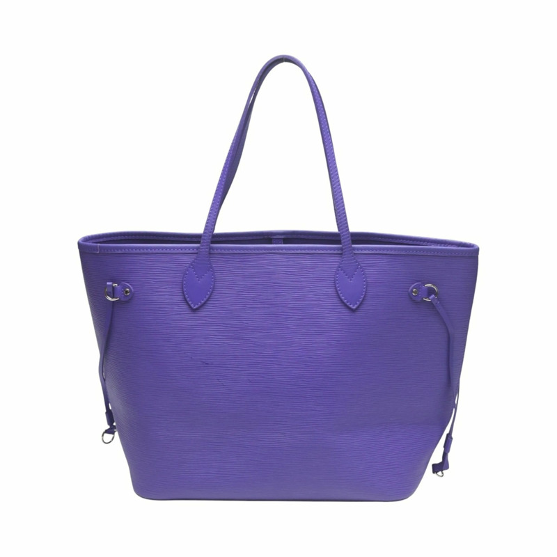 路易威登 Epi Neverfull MM 皮革手提包/單肩背包 M40883 無花果-0