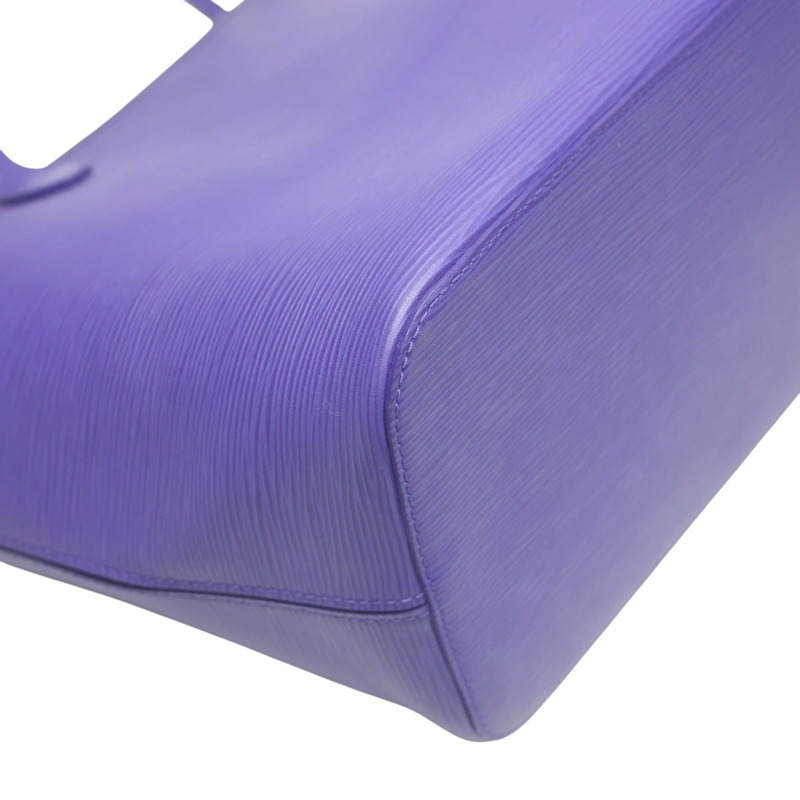 路易威登 Epi Neverfull MM 皮革手提包/單肩背包 M40883 無花果-5