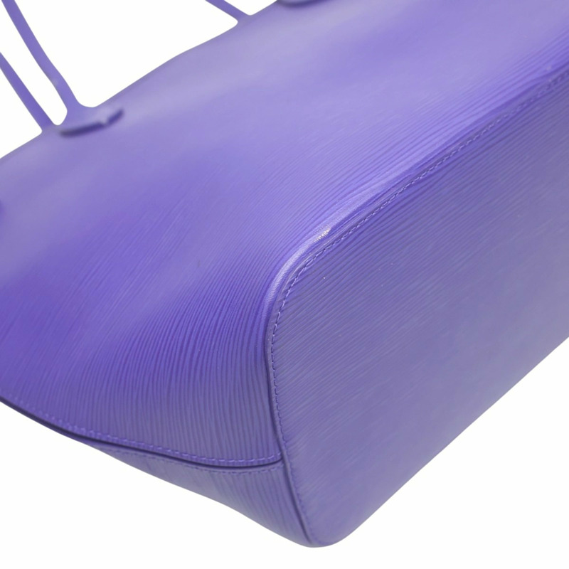 路易威登 Epi Neverfull MM 皮革手提包/單肩背包 M40883 無花果-7