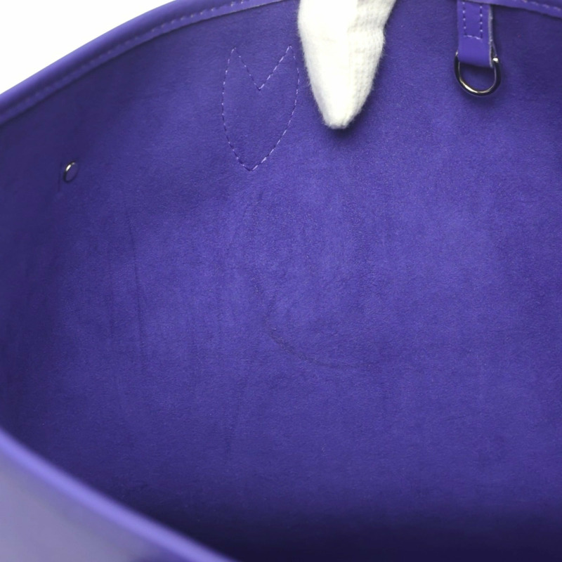 路易威登 Epi Neverfull MM 皮革手提包/單肩背包 M40883 無花果-12