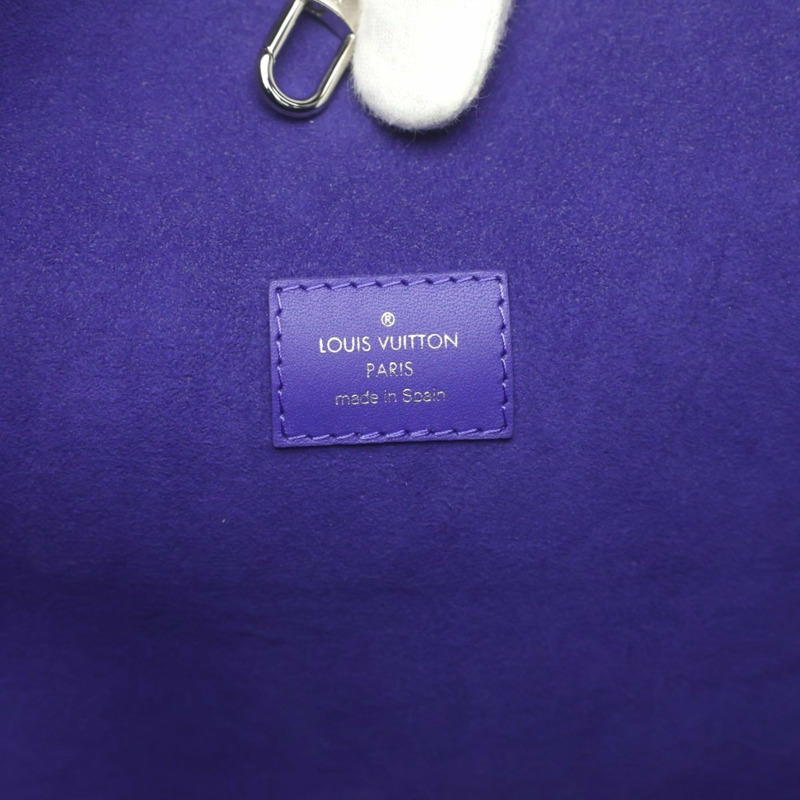 路易威登 Epi Neverfull MM 皮革手提包/單肩背包 M40883 無花果-13