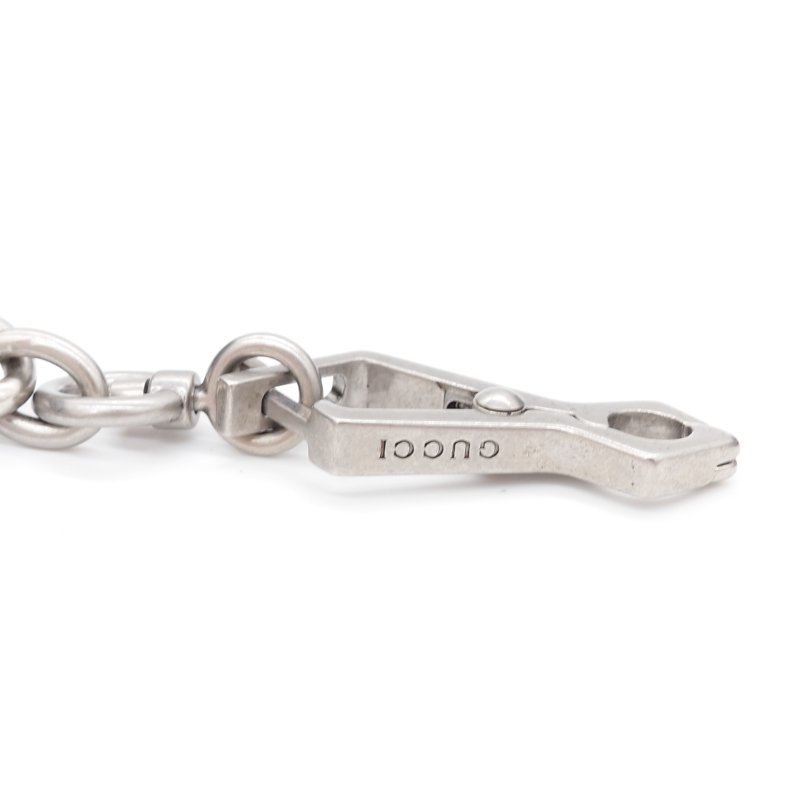 【CP 精選🌟小編推薦】Gucci 古馳 Marmont 深藍色 牛皮 銀扣 竹節 手提包 鏈條包 斜挎包 單肩包-11