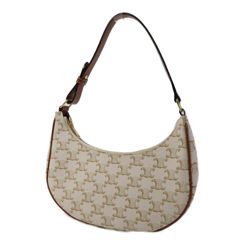 CELINE 塗層帆布Ava金扣肩背袋-2