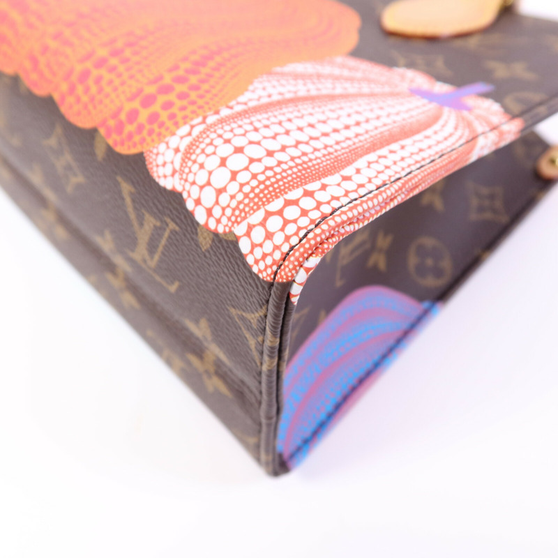 LOUIS VUITTON Monogram LV x YK On the Go PM金扣手挽肩背兩用袋-8