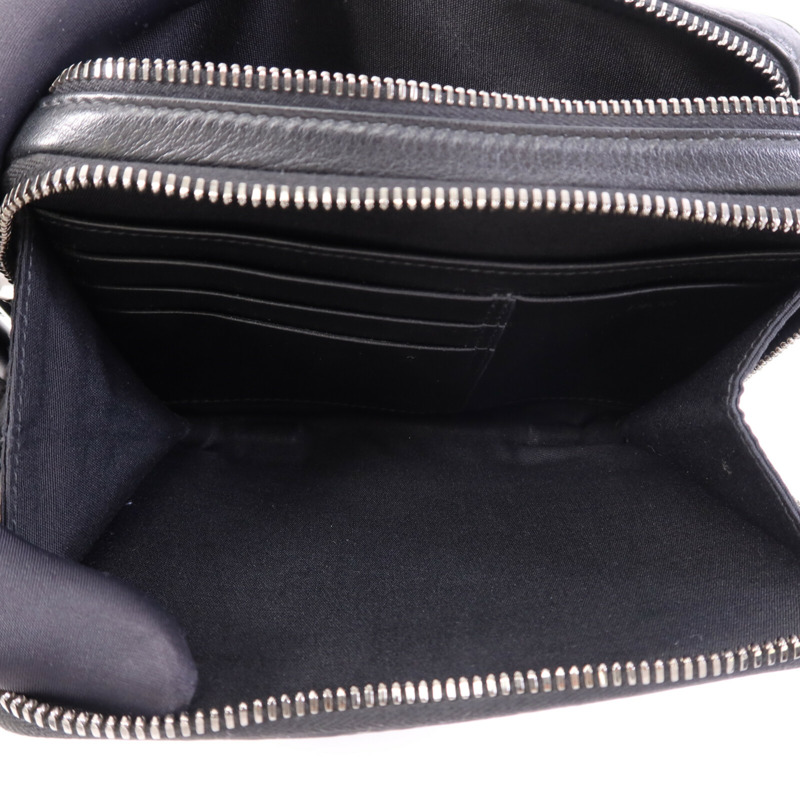 Dior 帆布CD Diamond銀扣肩背袋-4