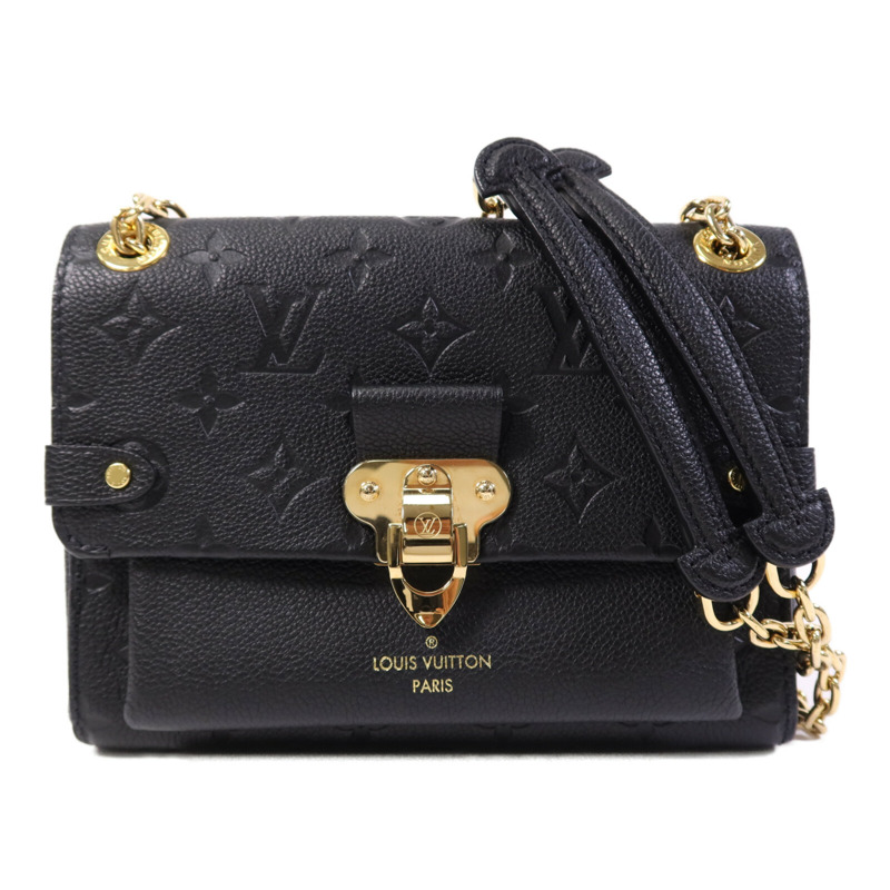 LOUIS VUITTON Monogram Empreinte Vavin BB金扣鏈帶肩背袋-0