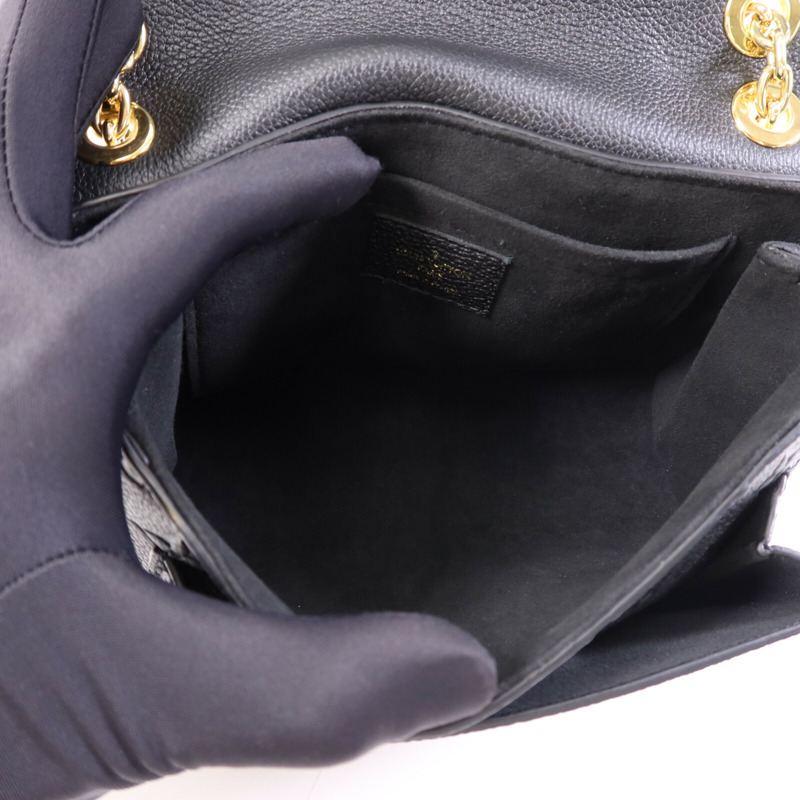 LOUIS VUITTON Monogram Empreinte Vavin BB金扣鏈帶肩背袋-4