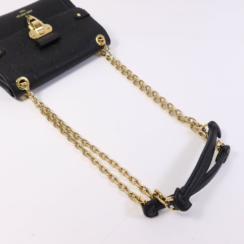 LOUIS VUITTON Monogram Empreinte Vavin BB金扣鏈帶肩背袋-8