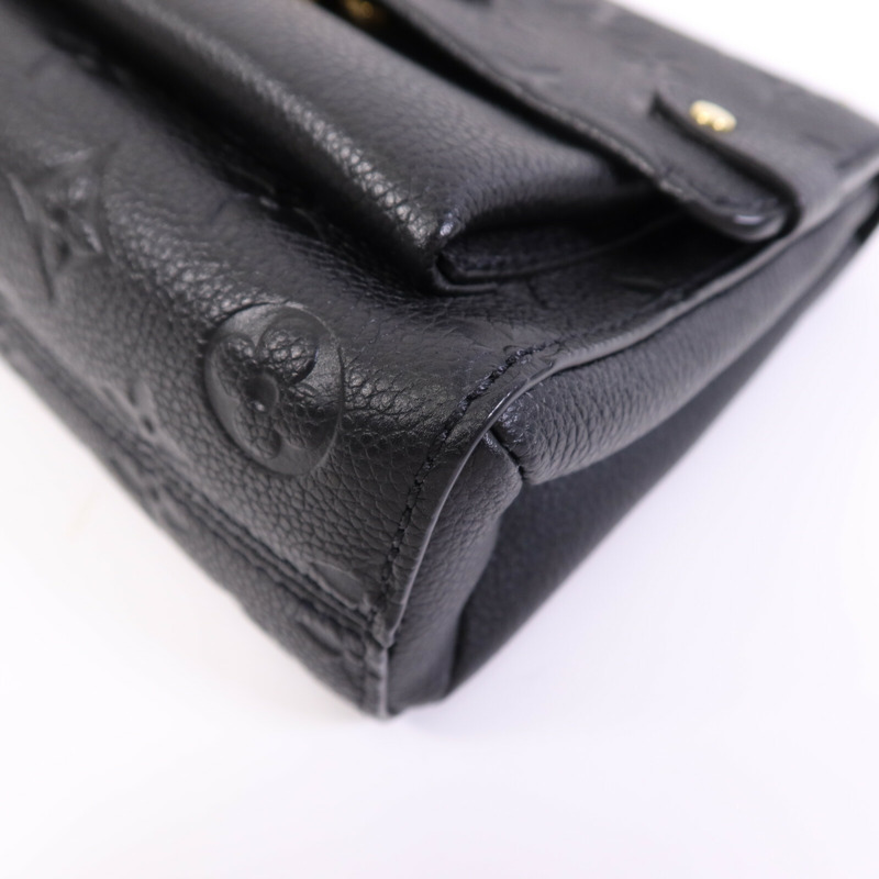 LOUIS VUITTON Monogram Empreinte Vavin BB金扣鏈帶肩背袋-10