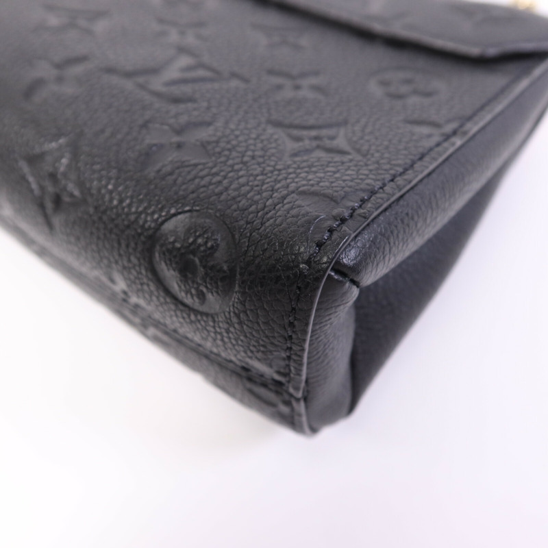 LOUIS VUITTON Monogram Empreinte Vavin BB金扣鏈帶肩背袋-12