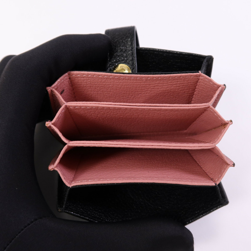 Miu Miu 牛皮皮革Card Case金扣卡片套-4