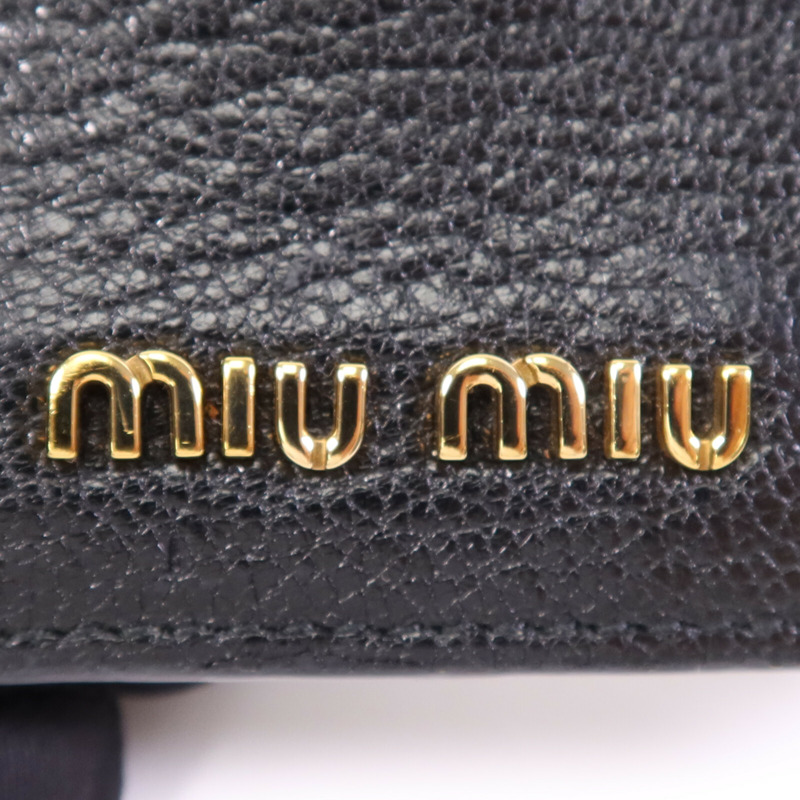 Miu Miu 牛皮皮革Card Case金扣卡片套-6