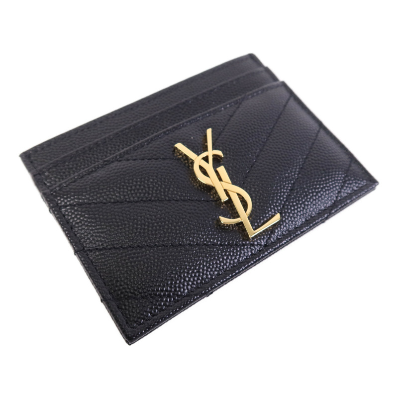 YVES SAINT LAURENT 牛皮皮革Card Case卡片套-2
