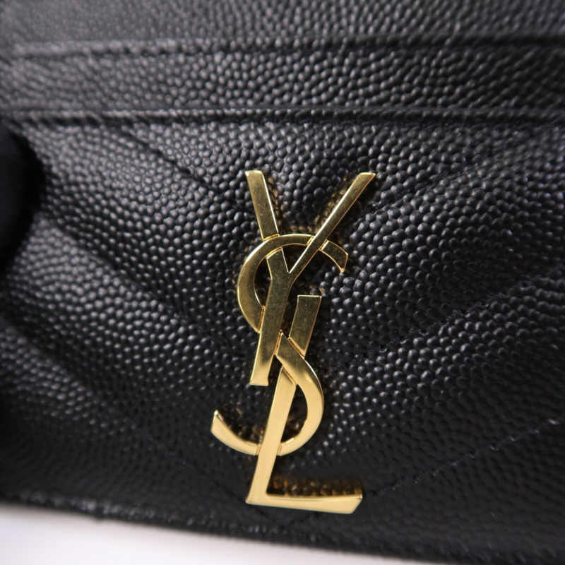 YVES SAINT LAURENT 牛皮皮革Card Case卡片套-4