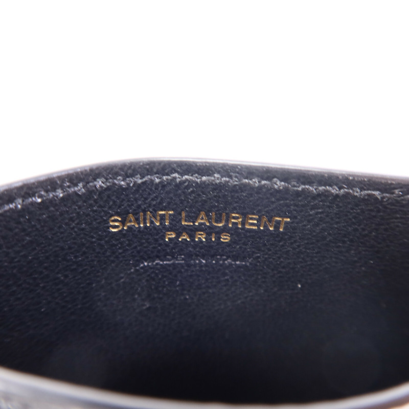 YVES SAINT LAURENT 牛皮皮革Card Case卡片套-5