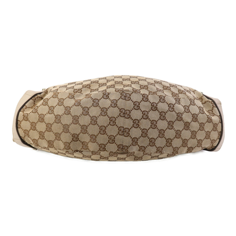 GUCCI 帆布Shoulder Bag金扣肩背袋-3